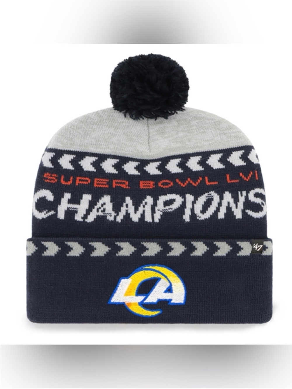 Los Angeles Rams  Pom Knit Hat